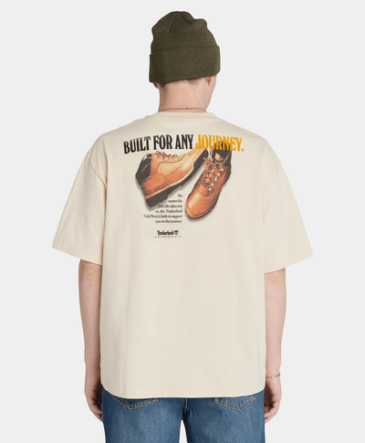 Playera "Jorney" Regular Fit Unisex, Beige