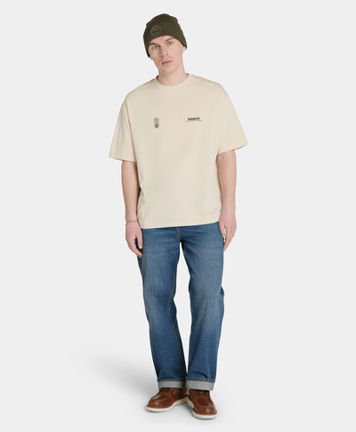 Playera "Jorney" Regular Fit Unisex, Beige