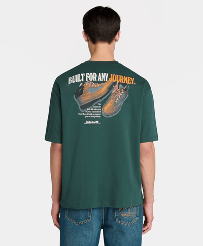 Playera "Jorney" Regular Fit Unisex, Verde