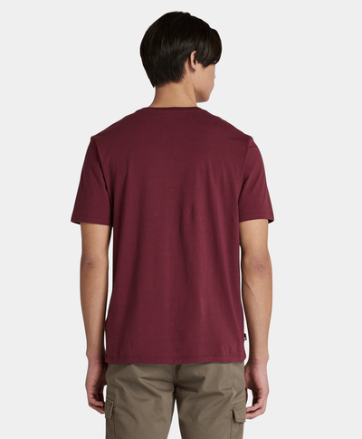 Playera Con Grafico Para Hombre, Vino