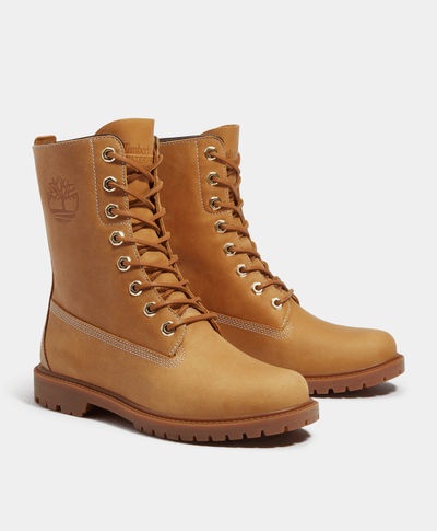 Botas Premium 8 Inch Impermeables Waterproof Para Mujer, Amarillo