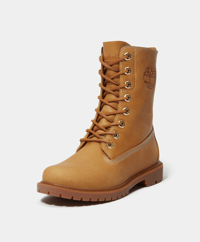 Botas Premium 8 Inch Impermeables Waterproof Para Mujer, Amarillo