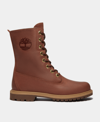 Botas Premium 8 Inch Impermeables Waterproof Para Mujer, Café