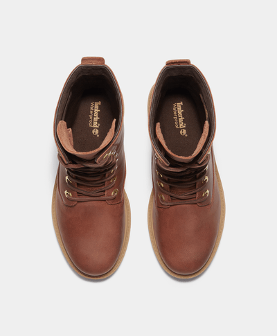 Botas Premium 8 Inch Impermeables Waterproof Para Mujer, Café