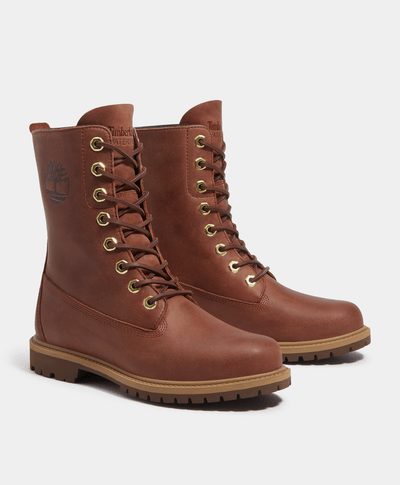 Botas Premium 8 Inch Impermeables Waterproof Para Mujer, Café
