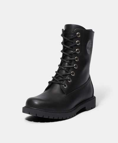 Botas Premium 8 Inch Impermeables Waterproof Para Mujer, Negro