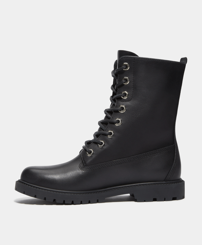 Botas Premium 8 Inch Impermeables Waterproof Para Mujer, Negro