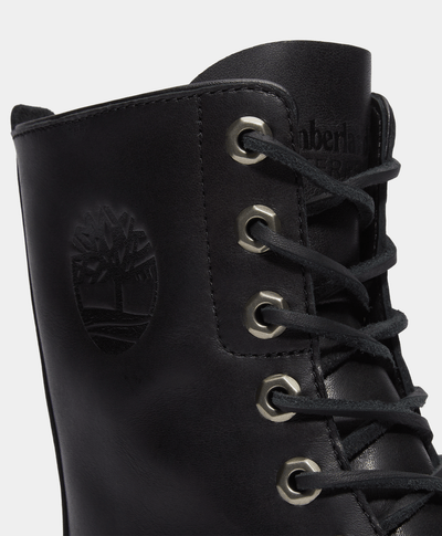 Botas Premium 8 Inch Impermeables Waterproof Para Mujer, Negro