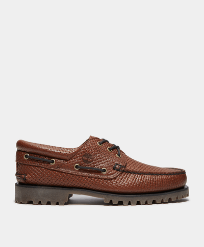 Zapatos Authentic Boat Shoe Para Hombre, Café