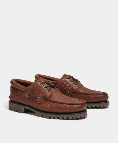 Zapatos Authentic Boat Shoe Para Hombre, Café