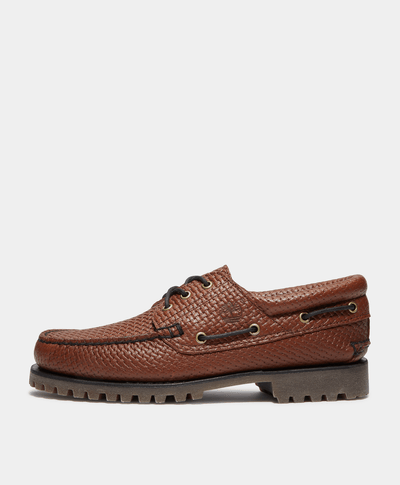 Zapatos Authentic Boat Shoe Para Hombre, Café