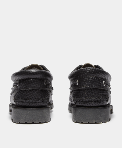 Zapatos Authentic Boat Shoe Para Hombre, Negro