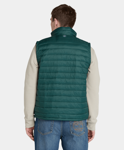 Chaleco DWR: Repelente al Agua Para Hombre, Verde