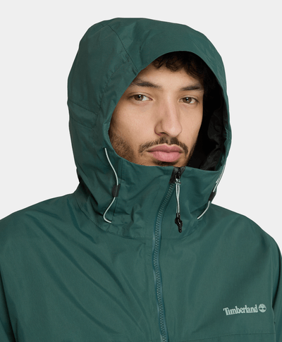 Chamarra Mobi Flex Impermeable Waterproof Para Hombre, Verde