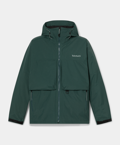 Chamarra Mobi Flex Impermeable Waterproof Para Hombre, Verde