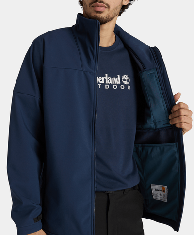 Chamarra Motion Softshell Para Hombre, Azul