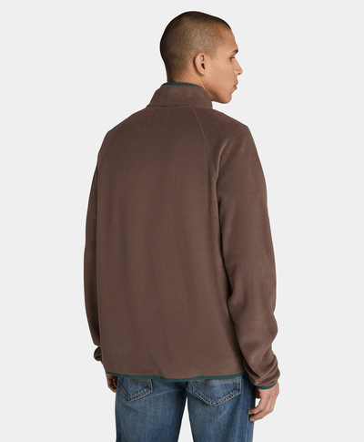 Chamarra Polar Para Hombre, Café