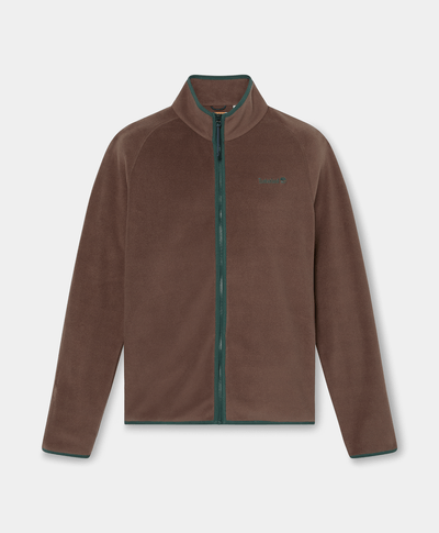 Chamarra Polar Para Hombre, Café