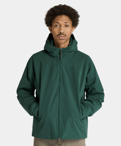 Chamarra Repelente Al Agua Regular Fit Para Hombre, Verde