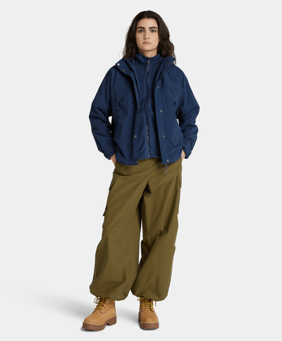 Chamarra Winnick 3-En-1 Impermeable Waterproof Para Mujer, Azul