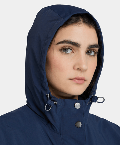 Chamarra Winnick 3-En-1 Impermeable Waterproof Para Mujer, Azul
