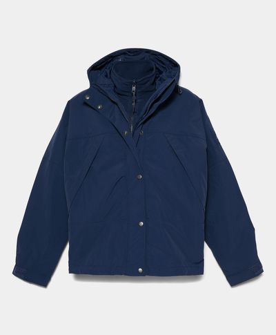 Chamarra Winnick 3-En-1 Impermeable Waterproof Para Mujer, Azul