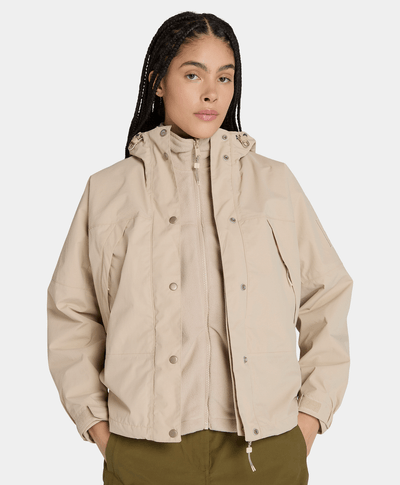 Chamarra Winnick 3-En-1 Impermeable Waterproof Para Mujer, Beige