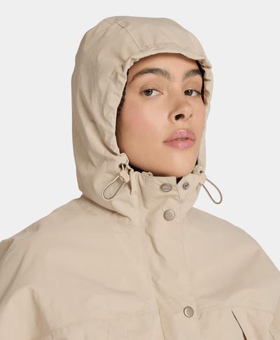 Chamarra Winnick 3-En-1 Impermeable Waterproof Para Mujer, Beige