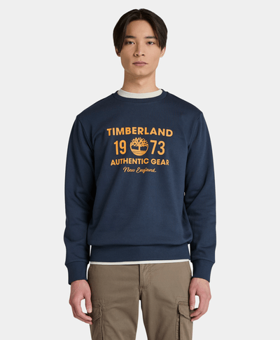 Sudadera Brushaback Regular Fit Para Hombre, Azul