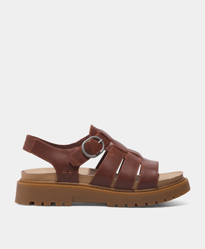 Sandalias Clairemont Way Fisherman para mujer, Rojo