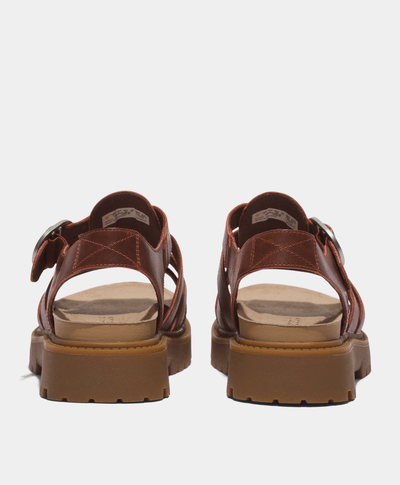 Sandalias Clairemont Way Fisherman para mujer, Rojo