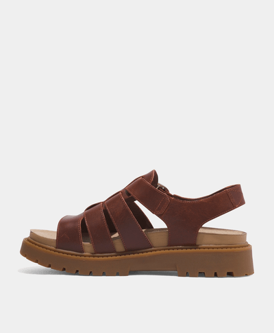 Sandalias Clairemont Way Fisherman para mujer, Rojo