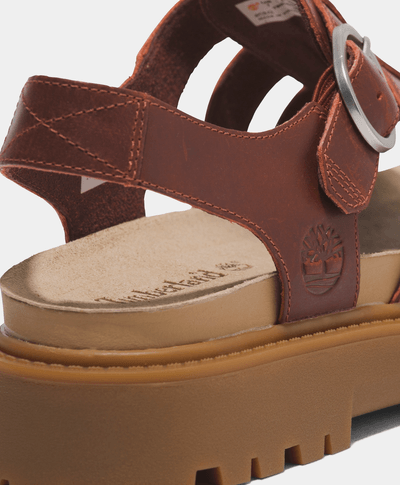 Sandalias Clairemont Way Fisherman para mujer, Rojo