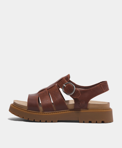 Sandalias Clairemont Way Fisherman para mujer, Rojo