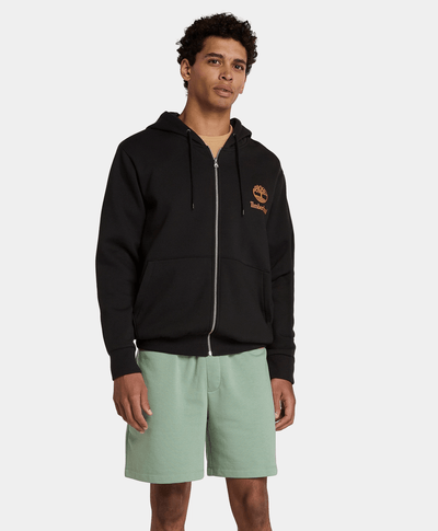 Sudadera Print Stack Logo FZ (BB) Hoodie Unisex, Negro