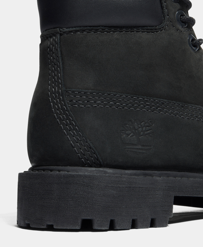 Botas Timberland Premium 6 Inch Waterproof Para Niño, Negro