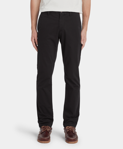 Pantalón Chino Squam Lake Slim-Fit para Hombre, Negro