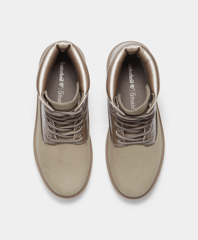 Botas Stone Street 6 Inch Impermeables Waterproof Para Mujer, Gris