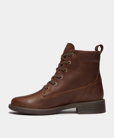 Botas Verona Square Mid Para Mujer, Café