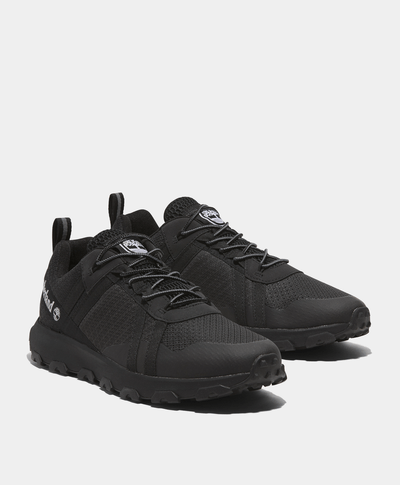 Tenis Winsor Trail Low Impermeables Waterproof Para Hombre, Negro