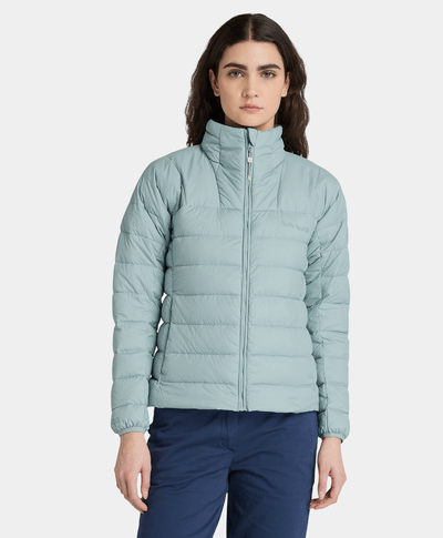 Chamarra Ligera Regular Fit Para Mujer, Azul