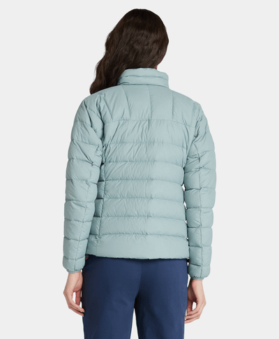 Chamarra Ligera Regular Fit Para Mujer, Azul