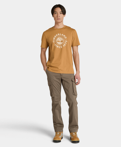 Playera Regular Fit Para Hombre, Amarillo