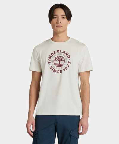 Playera Regular Fit Para Hombre, Blanco