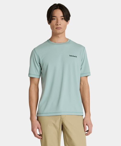 Playera Regular Fit Quick-Dry Para Hombre, Azul