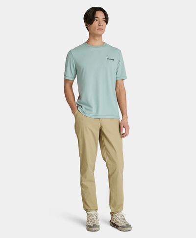 Playera Regular Fit Quick-Dry Para Hombre, Azul