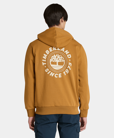 Sudadera - Hoodie Regular Fit Heavy Logo Para Hombre, Amarillo