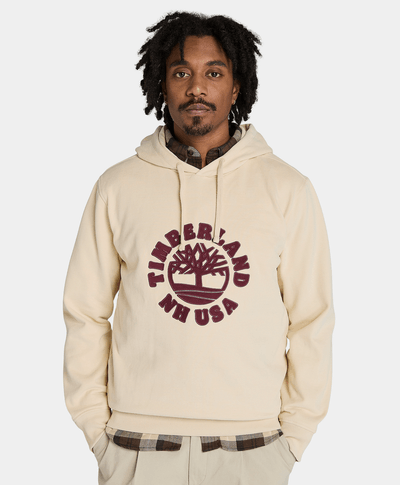 Sudadera Con Logo De Árbol Para Hombre, Beige