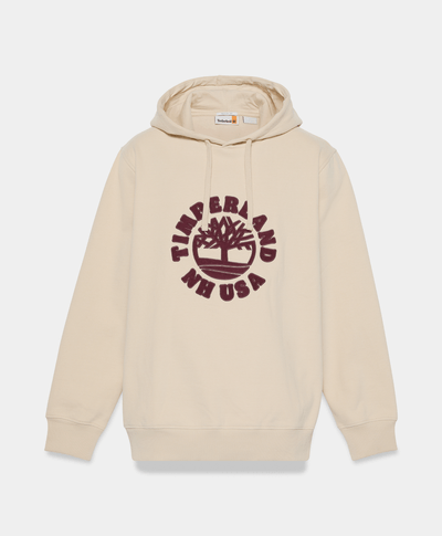 Sudadera Con Logo De Árbol Para Hombre, Beige