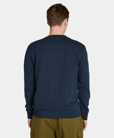 Sudadera Regular Fit Para Hombre, Azul